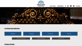 What Hcdn.gov.ar website looked like in 2020 (3 years ago)