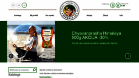 What Herbals.lv website looked like in 2020 (3 years ago)