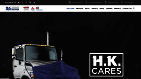 What Hktruck.com website looked like in 2020 (3 years ago)