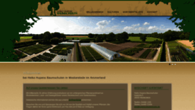 What Hupens-baumschulen.de website looked like in 2020 (3 years ago)