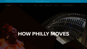 What Howphillymoves.org website looked like in 2020 (3 years ago)