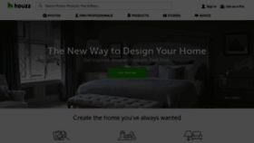 What Houzz.co.uk website looked like in 2020 (3 years ago)