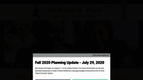 What Hartdistrict.org website looked like in 2020 (4 years ago)