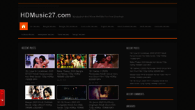What Hdmusic27.com website looked like in 2020 (3 years ago)
