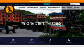 What Herkimercounty.org website looked like in 2020 (3 years ago)