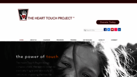 What Hearttouch.org website looked like in 2020 (3 years ago)