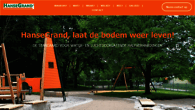 What Hansegrand.nl website looked like in 2020 (3 years ago)