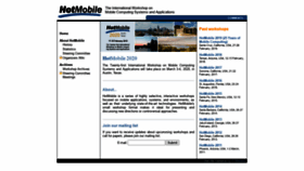 What Hotmobile.org website looked like in 2020 (3 years ago)