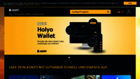 What Holyo.com website looked like in 2020 (3 years ago)