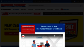 What Harborfreight.com website looked like in 2020 (3 years ago)