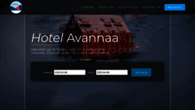 What Hotelavannaa.gl website looked like in 2020 (3 years ago)