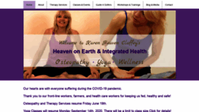 What Heaven-onearth.ca website looked like in 2020 (3 years ago)