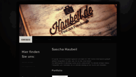 What Haubeil.de website looked like in 2020 (3 years ago)