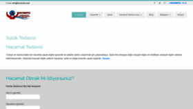 What Hacamatci.xyz website looked like in 2020 (3 years ago)