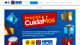 What Hiperceramico.com.ar website looked like in 2020 (3 years ago)