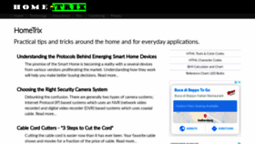 What Hometrix.com website looked like in 2020 (3 years ago)