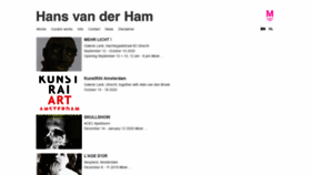 What Hansvanderham.nl website looked like in 2020 (3 years ago)