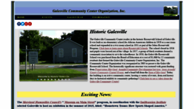 What Historicgalesville.org website looked like in 2020 (3 years ago)