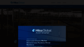 What Hilcoglobal.com website looked like in 2020 (3 years ago)