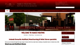 What Hamco.ie website looked like in 2020 (3 years ago)