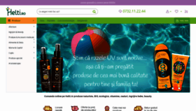 What Helti.ro website looked like in 2020 (3 years ago)