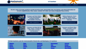 What Hometownlocator.com website looked like in 2020 (3 years ago)
