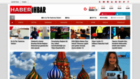 What Haberihbar.com website looked like in 2020 (3 years ago)