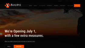 What Hangdog.com.au website looked like in 2020 (3 years ago)