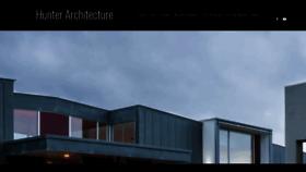 What Hunterarchitecture.co.nz website looked like in 2020 (3 years ago)