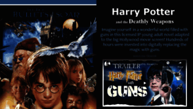 What Harrypotterwithguns.com website looked like in 2020 (3 years ago)