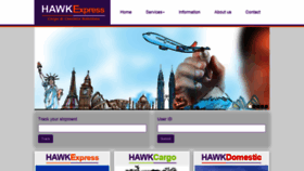 What Hawklogistic.net website looked like in 2020 (3 years ago)