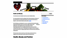 What Healthandfashion.info website looked like in 2020 (3 years ago)