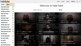 What Halaltube.com website looked like in 2020 (3 years ago)