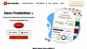 What Hemsecurities.com website looked like in 2020 (3 years ago)