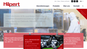 What Hilpert.ch website looked like in 2020 (5 years ago)