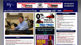 What Herald-journal.com website looked like in 2020 (3 years ago)