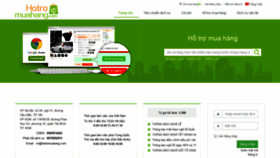 What Hotromuahang.com website looked like in 2020 (3 years ago)
