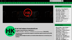 What Hunerakurdi.com website looked like in 2020 (3 years ago)