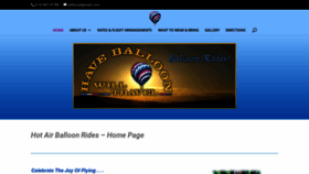 What Haveballoonwilltravel.com website looked like in 2020 (3 years ago)