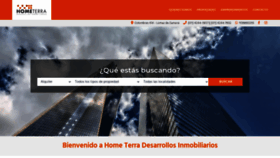 What Hometerra.com.ar website looked like in 2020 (3 years ago)