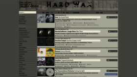 What Hardwax.com website looked like in 2020 (3 years ago)