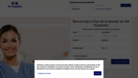 What Hmhospitales.contigomas.com website looked like in 2020 (3 years ago)