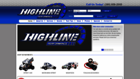 What Highlineperformance.com website looked like in 2020 (3 years ago)