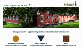 What Helheden.dk website looked like in 2020 (3 years ago)