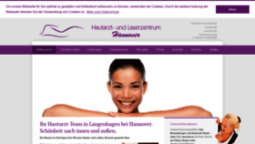 What Hautarzt-laserzentrum.de website looked like in 2020 (3 years ago)