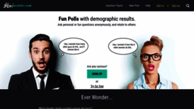 What Heyiwonder.com website looked like in 2020 (3 years ago)