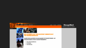 What Hospinet.eu website looked like in 2020 (3 years ago)
