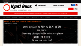 What Hyattgunstore.com website looked like in 2020 (4 years ago)