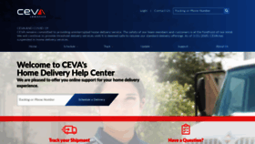 What Homedelivery.cevalogistics.com website looked like in 2020 (3 years ago)