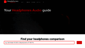 What Headphonesarena.com website looked like in 2020 (3 years ago)